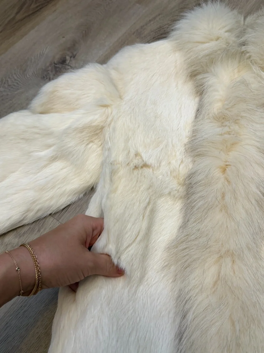 Vintage Princess Caravelle Cream Children’s Fur Jacket